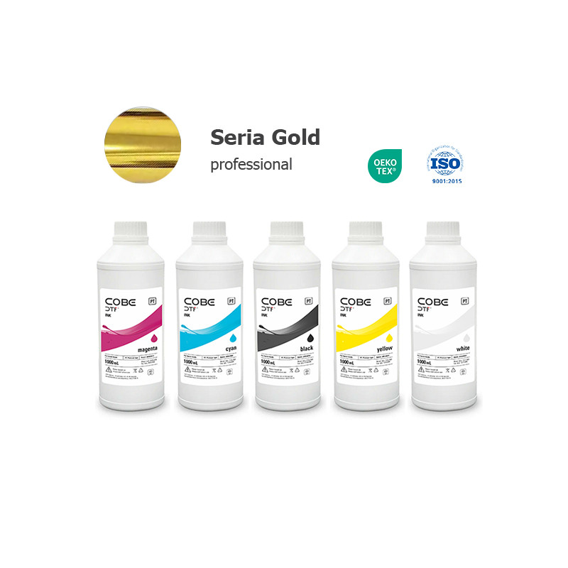 Tusze DTF w wersji gold