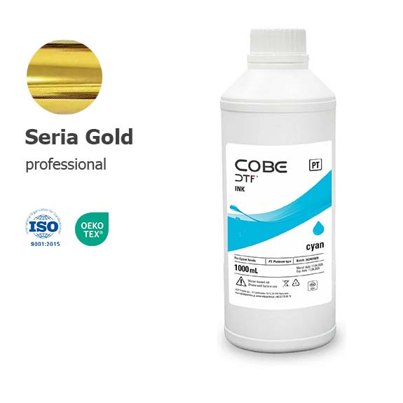 Tusze DTF w wersji gold 2