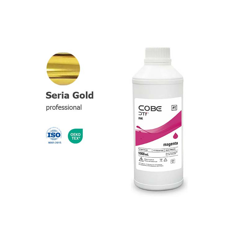 Tusz DTF Magenta - wersja gold