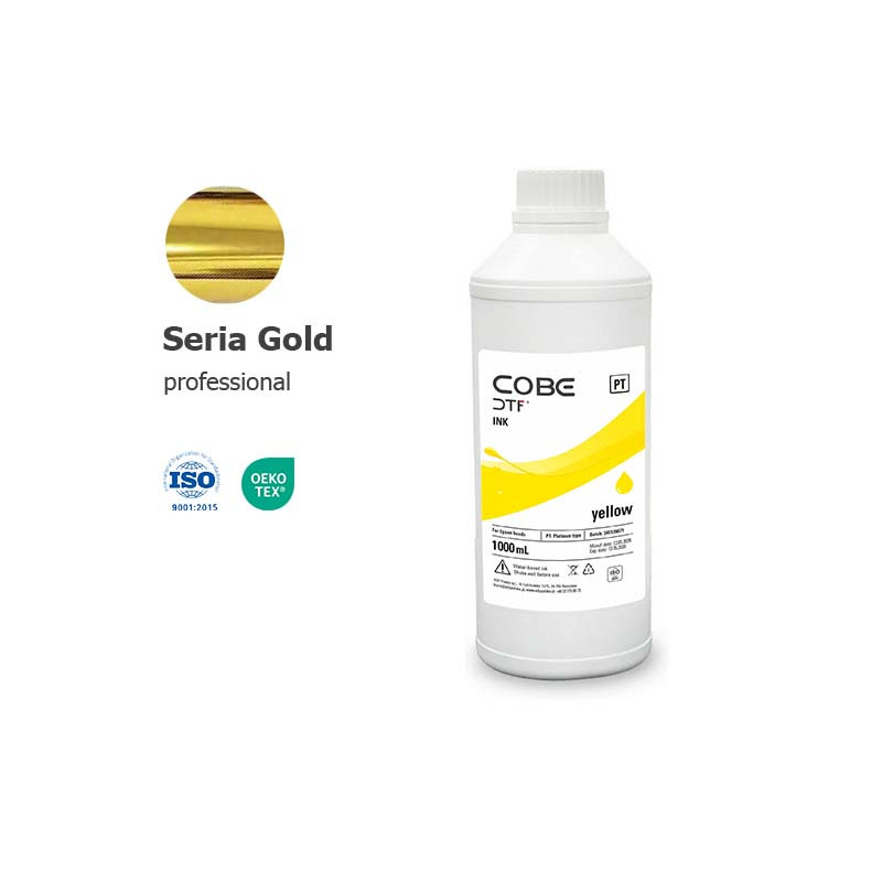 Tusz DTF Yellow - wersja gold