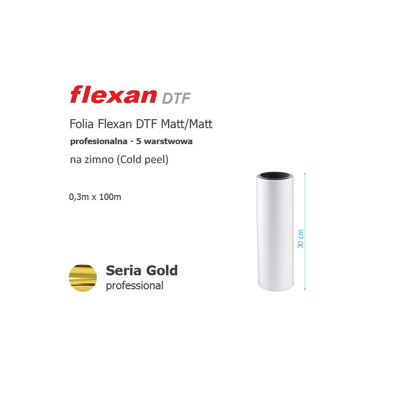 copy of Folia DTF | Anytime Peel | Double Matt | 30x100m