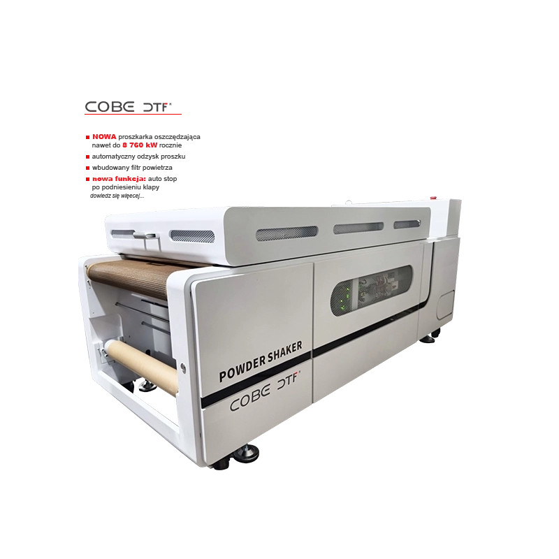 Drukarka DTF 60 cm Cobe  4× Epson I3200 + proszkarka