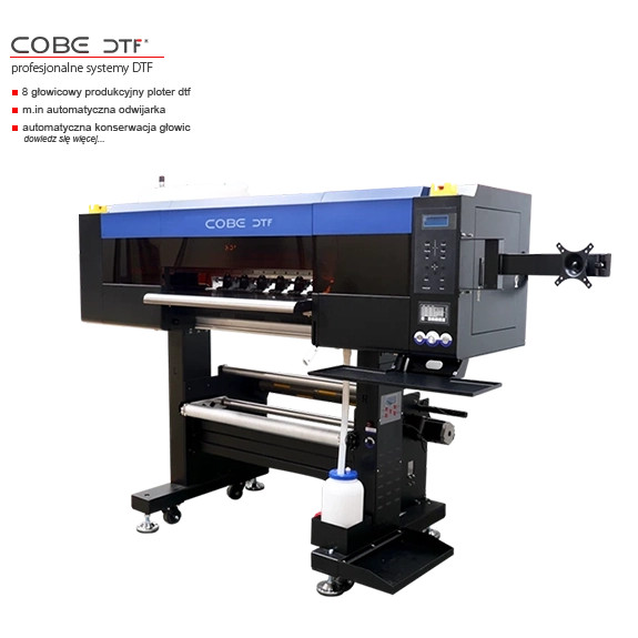 Drukarka DTF 60 cm 5 × Epson I3200 + proszkarka | Cobe 2