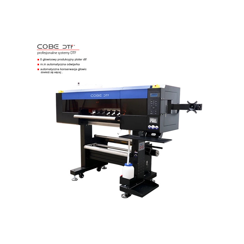 Drukarka DTF 60 cm 5 × Epson I3200 + proszkarka | Cobe