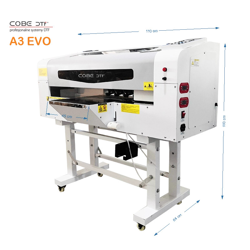 Drukarka DTF A3 - wersja EVO