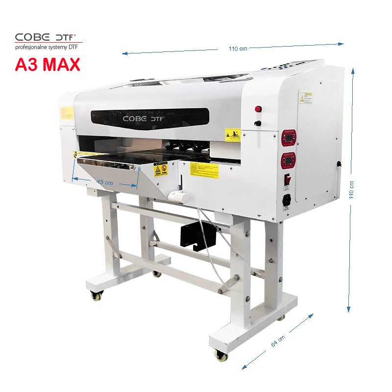 Drukarka DTF A3 - wersja Max