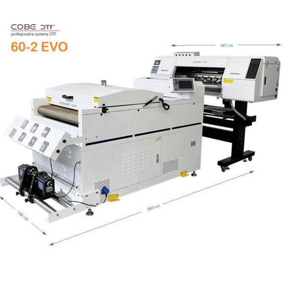 Drukarka DTF 760 2 x Epson i3200 + proszkarka | Cobe 2