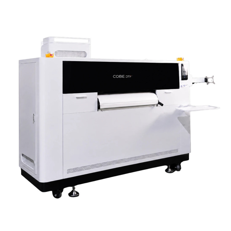 Drukarka DTF z 6 głowicami Epson i3200 - widok z boku