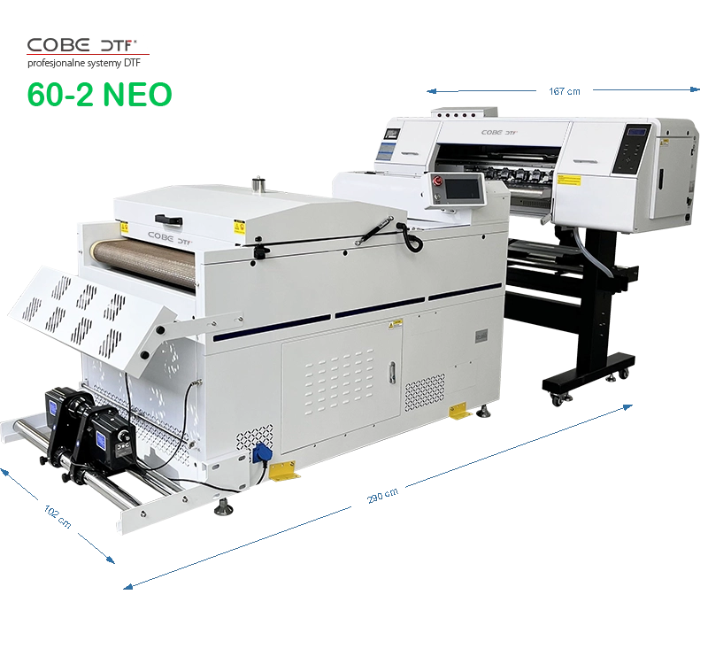 Drukarka DTF 60 cm NEO – 2× Epson i1600-A1