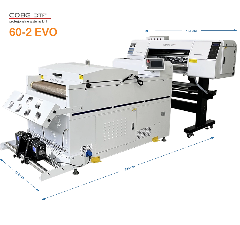 Drukarka DTF 60 cm, 2× Epson i3200-A1