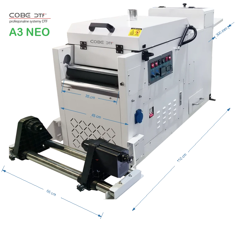 Proszkarka / piec DTF A3 Cobe Neo
