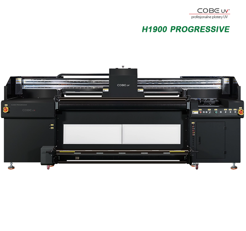COBE UV 1900 MAX kompaktowy przemysłowy ploter UV hybrydowy 1,9 m