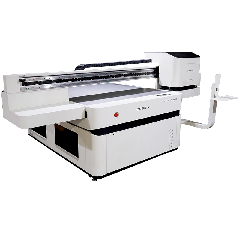 COBE UV 1413 przemysłowa drukarka UV LED 140 x 130 cm z głowicami Epson i3200-U1