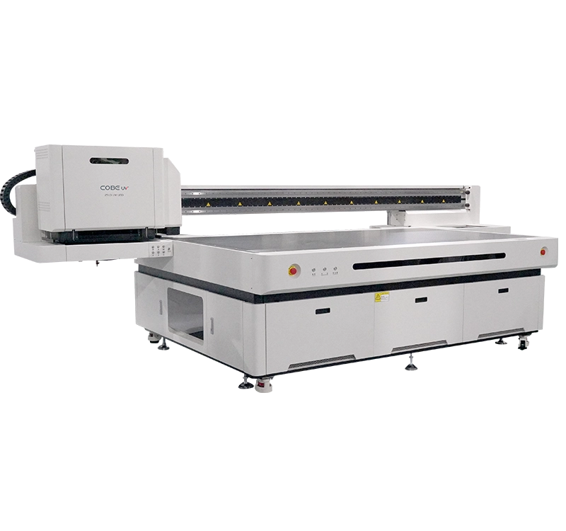 COBE UV 2513 wielkoformatowy ploter UV LED flatbed 250 x 130 cm z głowicami Ricoh G6