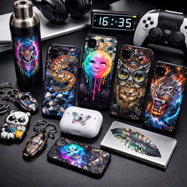 UV DTF – oznakowania i logotypy