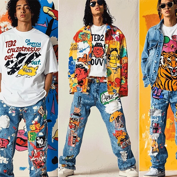 Przykładowe zastosowanie DTF – odzież